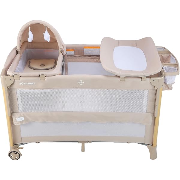 Amazon.co.jp: GU MODE ベビーベッド 多機能プレイヤード 折りたたみ